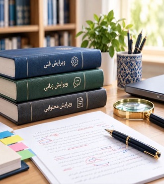 انواع ویرایش